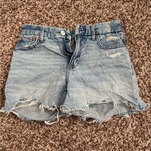 American Eagle Outfitters Light Blue Jean Shorts